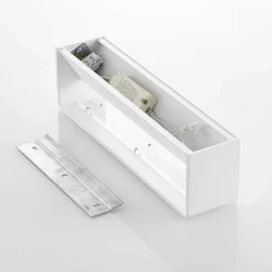 Væglamper|Væglamper ^ Arcchio LED-væglampe Karam, 37 cm, hvid, metal, op/ned