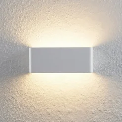 Arcchio Gang|Pendellamper > LED-væglampe Karam, 20 cm, hvid, metal, op/ned