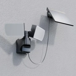 Arcchio Solcelle Lampe Med Sensor|Solcellelamper > Lissano LED-vægspot med solcelle og sensor
