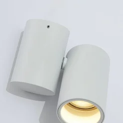 Arcchio Loftlamper|Spotlights > loftlampe Gesina, 1-lys, hvid, aluminium, 11,6 cm