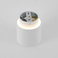 Loftlamper|Spotlights ^ Arcchio loftlampe Walisa, Ø 10 cm, hvid, metal, GU10
