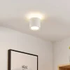 Arcchio Gang|Loftlamper > loftlampe Walisa, Ø 10 cm, hvid, diffuser, GU10