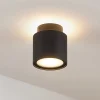 Arcchio Loftlamper|Spotlights > loftlampe Walisa, Ø 10 cm, sort, diffuser, GU10