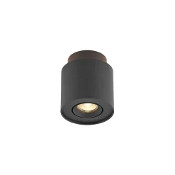 Arcchio Loftlamper|Spotlights > loftlampe Walisa, Ø 10 cm, sort, metal, GU10