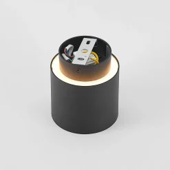 Arcchio Loftlamper|Spotlights > loftlampe Walisa, Ø 10 cm, sort, metal, GU10