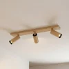 Arbejdsrum/Kontor|Gang ^ Arcchio loftspot Brinja Slim, brun, 3 lyskilder, GU10 MR11