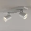 Arcchio Gang|Loftlamper > loftspot Iavo, 30 cm, hvid, 2 lyskilder, metal
