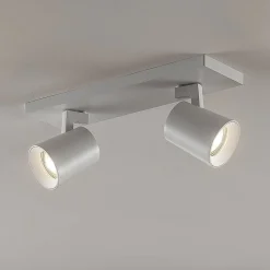 Arcchio Gang|Loftlamper > loftspot Iavo, 30 cm, hvid, 2 lyskilder, metal