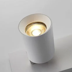 Arcchio Gang|Loftlamper > loftspot Iavo, 30 cm, hvid, 2 lyskilder, metal