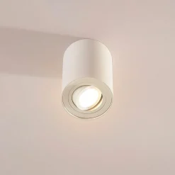 Arcchio Gang|Loftlamper > loftspot Jolina, rund, hvid, 13 cm, metal