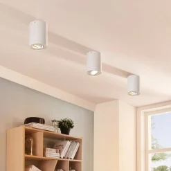 Arcchio Spotlights > loftspot Jolina, rund, hvid, sæt med 2, aluminium