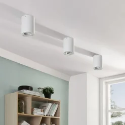 Arcchio Spotlights > loftspot Jolina, rund, hvid, sæt med 2, aluminium