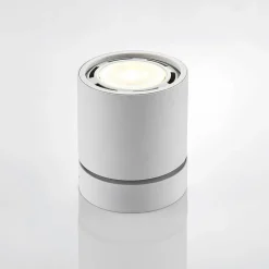 Arcchio Loftlamper|Loftlamper > loftspot Mabel, Ø12cm, hvid, justerbar, GU10
