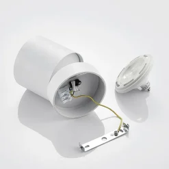 Arcchio Loftlamper|Loftlamper > loftspot Mabel, Ø12cm, hvid, justerbar, GU10