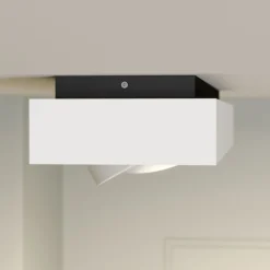Loftlamper|Loftlamper ^ Arcchio loftspot Ronka, 65 cm, 4 lyskilder, hvid, GU10