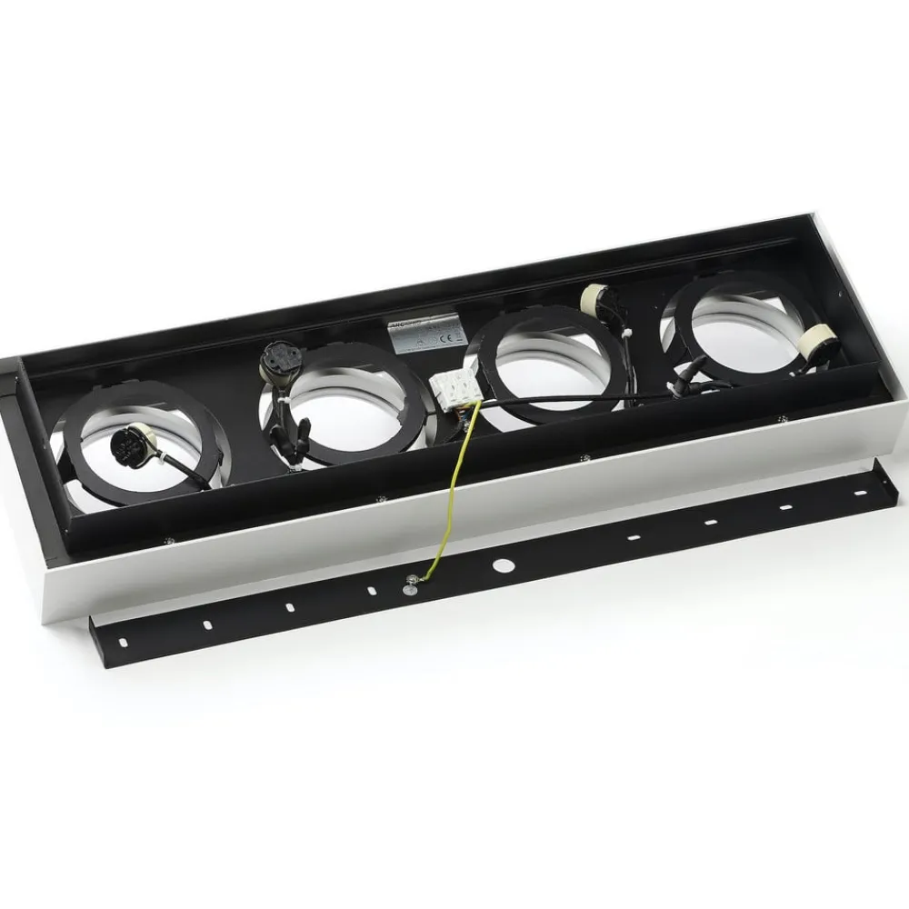 Loftlamper|Loftlamper ^ Arcchio loftspot Ronka, 65 cm, 4 lyskilder, hvid, GU10