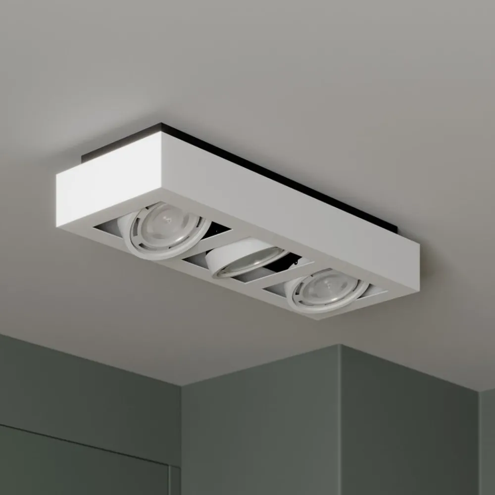 Arcchio Gang|Loftlamper > loftspot Ronka, 50 cm, 3 lyskilder, hvid, GU10