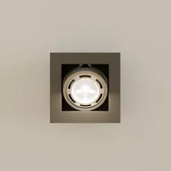 Arcchio Loftlamper > loftspot Ronka, grå, 19 cm x 19 cm, GU10