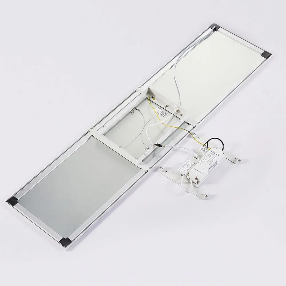 Arbejdsrum/Kontor|Gang ^ Arcchio Lysander LED-panel, CCT, 119cm 55W, hvid