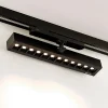 Skinnesystem ^ Arcchio Millay LED track spotlight sort 3000K