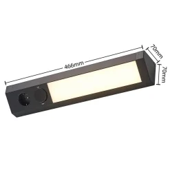 Arcchio Underskabsbelysning > Mitari LED-underskabsbelysning, sort