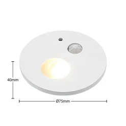 Arcchio Væglamper|Indbygningsspots > Neru LED indbygningslampe, rund, hvid