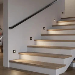 Væglamper|Indbygningsspots ^ Arcchio Neru LED-lampe sensor kantet sort