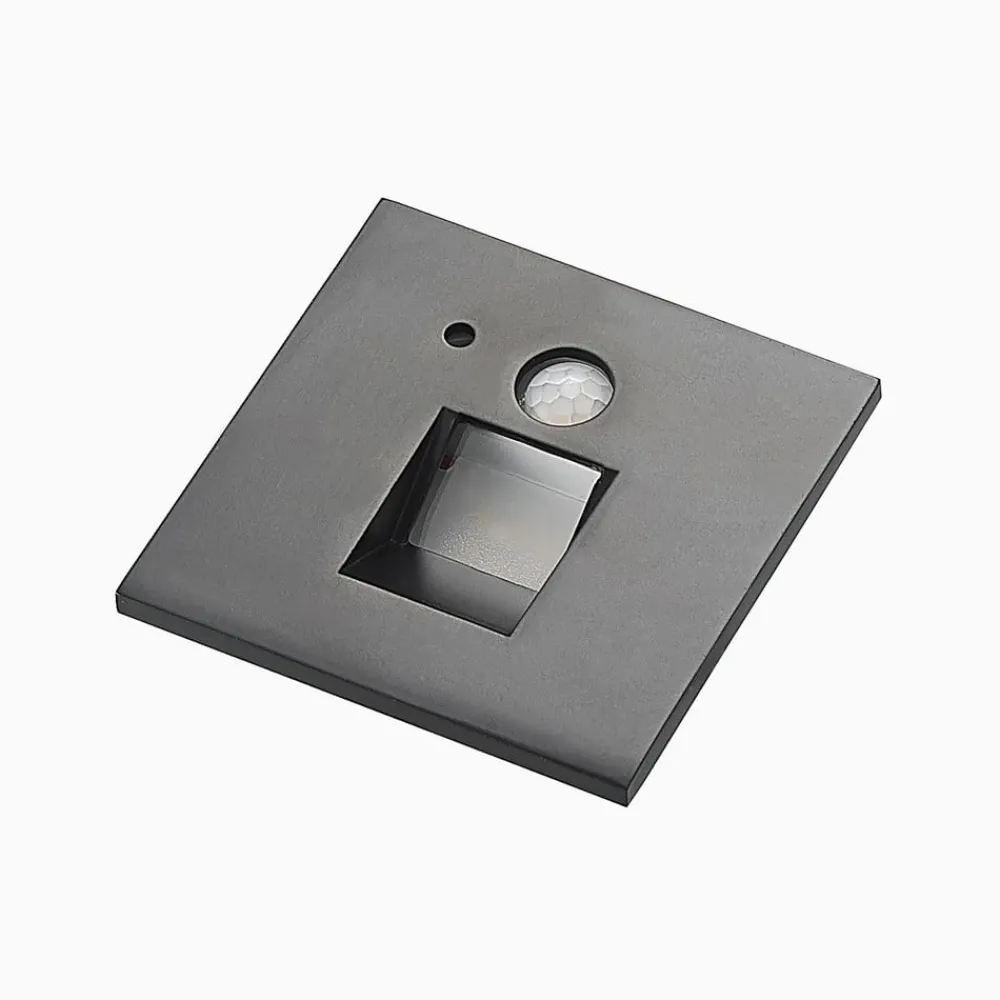 Væglamper|Indbygningsspots ^ Arcchio Neru LED-lampe sensor kantet sort
