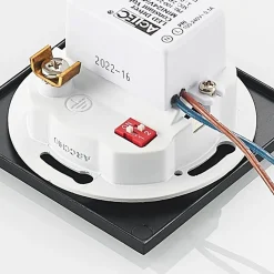 Væglamper|Indbygningsspots ^ Arcchio Neru LED-lampe sensor kantet sort
