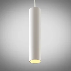 Pendellamper ^ Arcchio pendellampe Ejona, højde 27 cm, hvid, aluminium