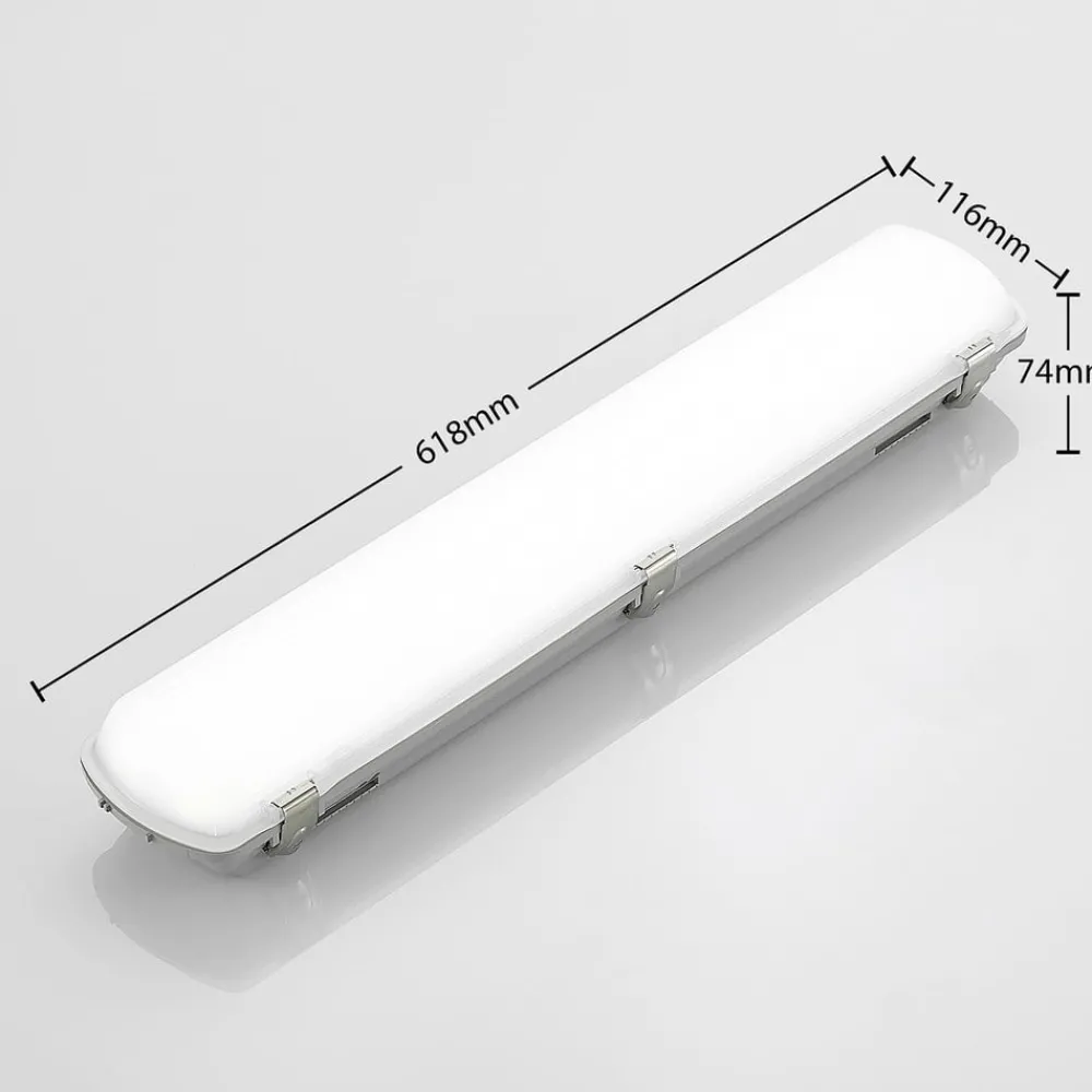 Arcchio Loftlamper > Rao LED-vådrumslampe, 61,8 cm