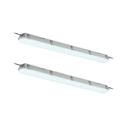Arcchio Loftlamper > Rao LED-vådrumslampe, længde 121,5 cm, sæt med 2 stk