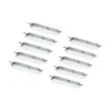 Arcchio Loftlamper > Rao LED-vådrumslampe, længde 61,8 cm, sæt med 10 stk