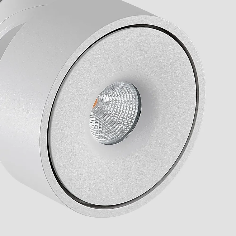 Loftlamper ^ Arcchio Rotari LED-loftlampe, hvid, drejelig, metal