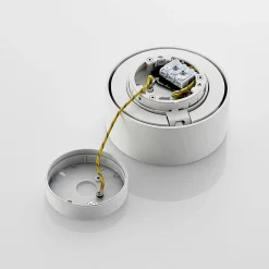 Loftlamper ^ Arcchio Rotari LED-loftlampe, hvid, drejelig, metal