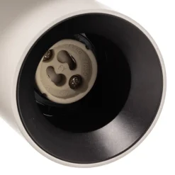 Loftlamper|Loftlamper ^ Arcchio spotlight Brinja, hvid, kantet, Ø 7 cm, 3 lyskilder, GU10