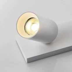 Arcchio Gang|Loftlamper > spotlight Brinja, hvid, kantet, Ø 6 cm, 2 lyskilder, GU10