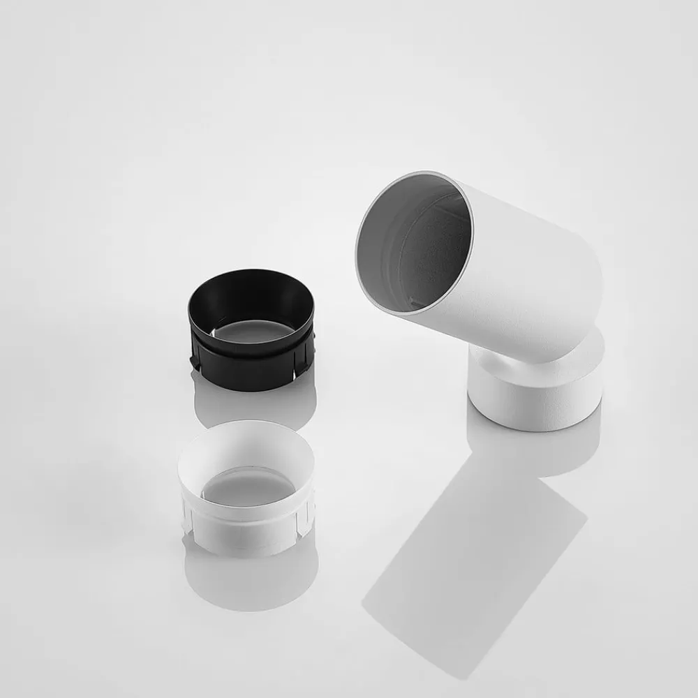 Arcchio Gang|Loftlamper > spotlight Brinja, hvid, rund, 13 cm høj, Ø 6 cm