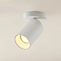 Arcchio Gang|Loftlamper > spotlight Brinja, hvid, rund, 12 cm høj, Ø 6 cm