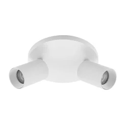Arcchio Gang|Loftlamper > spotlight Brinja, hvid, rund, Ø 6 cm, 2 lyskilder, GU10