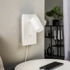 Arcchio Spotlights > spotlight Brinja, hvid, metal, USB-C, afbryder, GU10