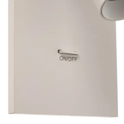 Arcchio Spotlights > spotlight Brinja, hvid, metal, USB-C, afbryder, GU10