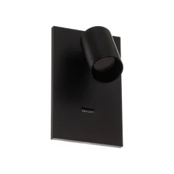 Væglamper ^ Arcchio spotlight Brinja, sort, metal, USB-C, afbryder