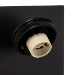 Væglamper ^ Arcchio spotlight Brinja, sort, metal, USB-C, afbryder