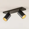 Arcchio Loftlamper|Pendellamper > spotlight Brinja, sort, kantet, Ø 6 cm, 2-faset, GU10