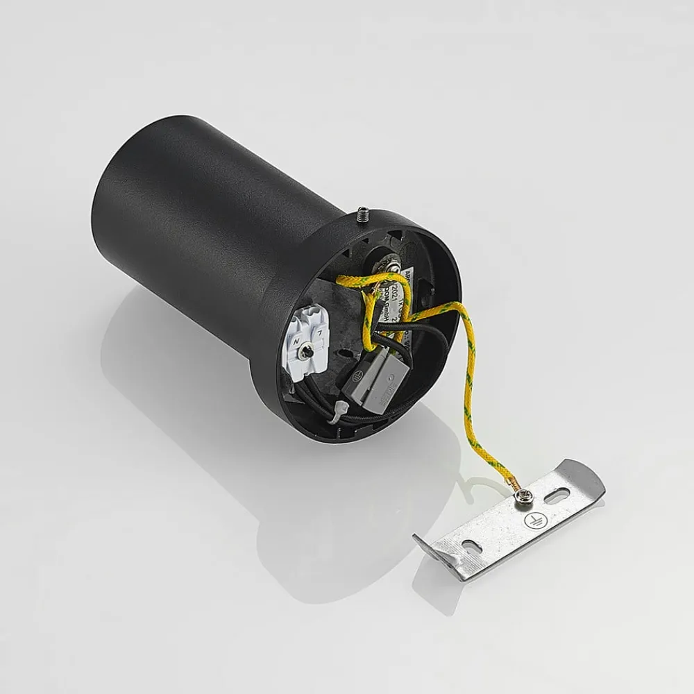 Arcchio Gang|Loftlamper > spotlight Brinja, sort, rund, 12 cm høj, Ø 6 cm