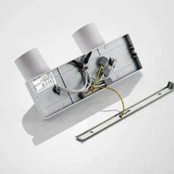 Loftlamper|Loftlamper ^ Arcchio spotlight Brinja, sæt med 2, hvid, kantet, 2 lyskilder, GU10