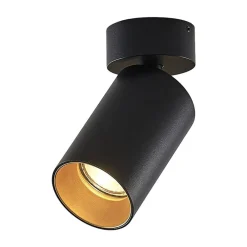 Arcchio Gang|Loftlamper > spotlight Brinja, sæt med 4, sort, rund, Ø 6cm, GU10