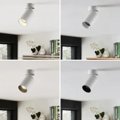 Arcchio Gang|Loftlamper > spotlight Brinja, sæt med 4, hvid, rund, Ø 6 cm, GU10
