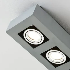 Arcchio Loftlamper|Spotlights > spotlight Vince, 36 cm, 3 lyskilder, sølv, GU10